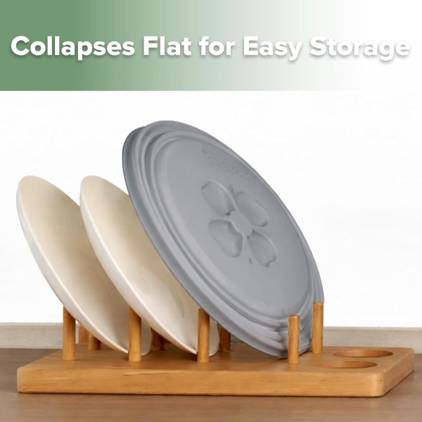 Collapsible Silicone Microwave Splatter Cover 11.5 Inch