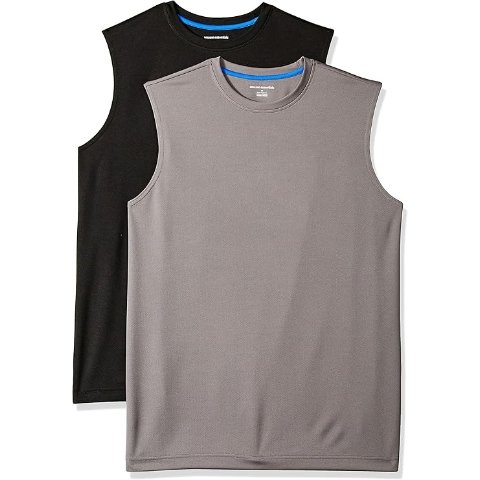 Amazon Essentials 男士健身背心 2件
