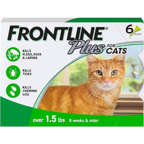 FrontlineFRONTLINE Plus 猫用驱虫滴剂 6支