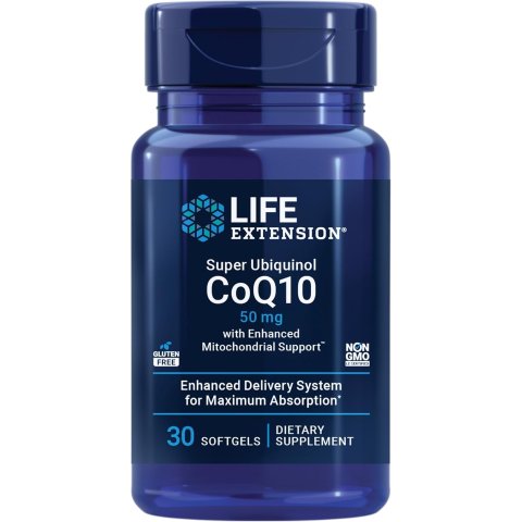 Life Extension CoQ10 软胶囊 50mg 30粒