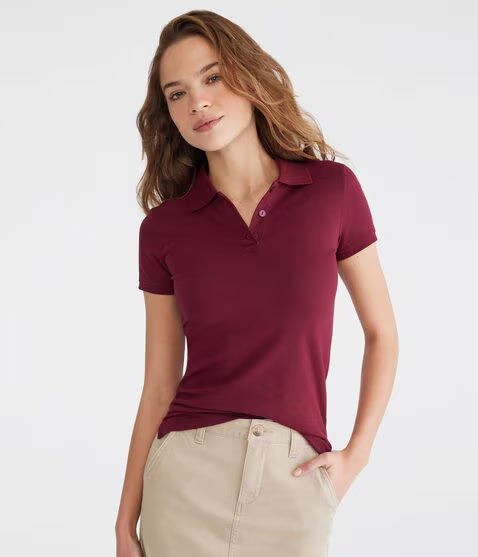 女士Pique Polo衫