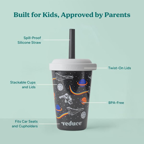 Reduce REDUCE GoGo's Kids Portable Tumbler 12 oz 5-Pack