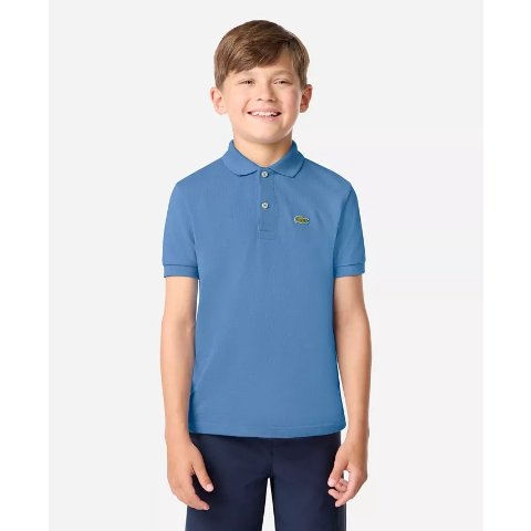 Boys  Cotton Petit Pique Polo Shirt