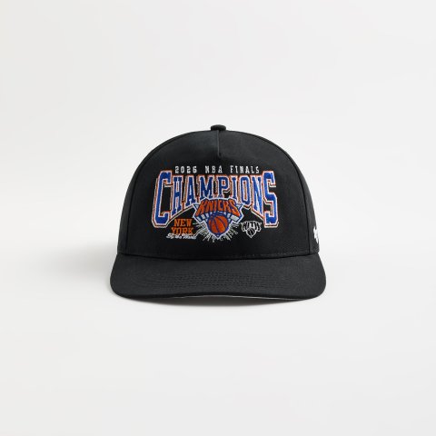 Hitch Snapback 黑色棉质帽
