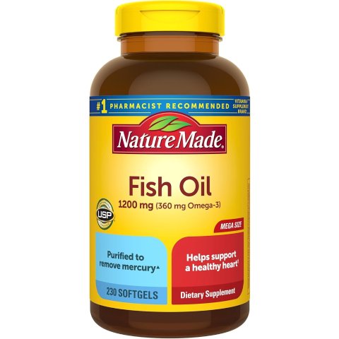 Fish Oil 1200mg Softgels 230 Count