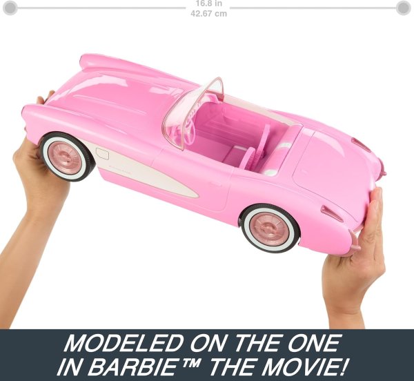Hot Wheels RC Corvette Barbie Remote Control Car