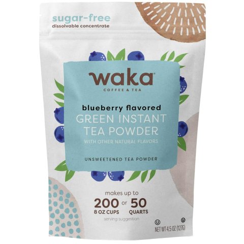 Waka 蓝莓绿茶粉 128克