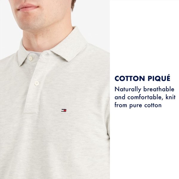Tommy Hilfiger 短袖纯棉POLO衫