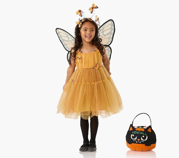 Light-Up Monarch Butterfly Tutu 4-6Y