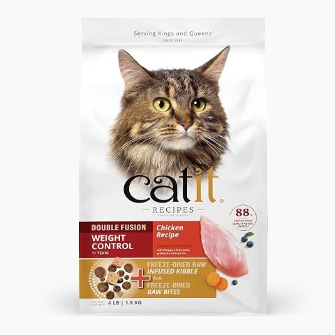 Catit Recipes Double Fusion 控重猫粮 鸡肉 4磅