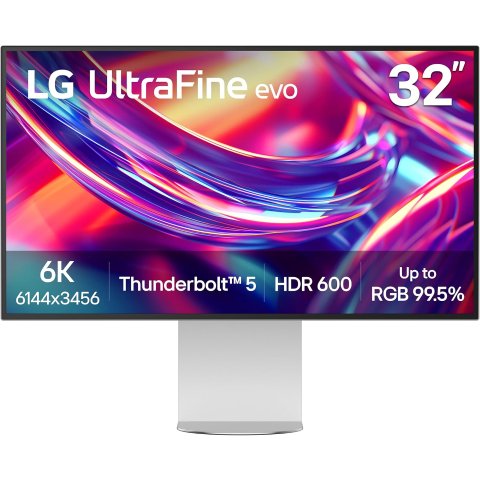 LG 32U990A-S 32英寸 6K 显示器 银色