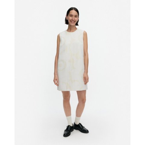 Marimekko Unikko Marimini Dress White