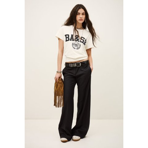 BA&SH Cely Wide-Leg Pants Blue