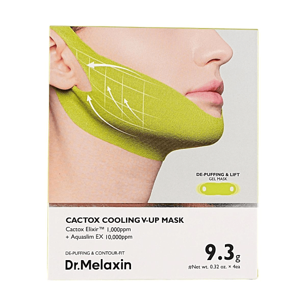 Dr.Melaxin CACTOX V-Up Face Mask 4 Pack