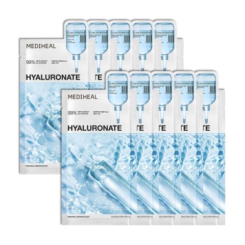 Hyaluronic Acid Face Mask Ultra Hydration 10 Pieces
