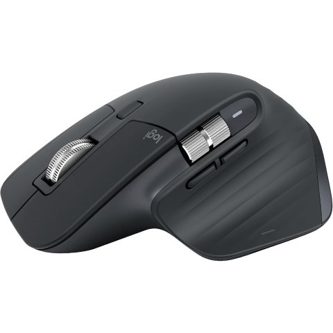 Logitech MX Master 3S 蓝牙无线鼠标 8K DPI 石墨色