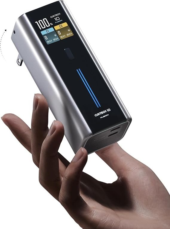CUKTECH 10 Fusion 9000mAh Power Bank with 65W Wall Charger