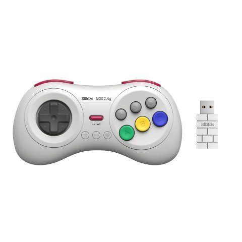 M30 2.4G Wireless Gamepad White
