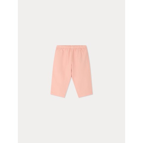 Bonpoint Dandy Organic Cotton Trousers Tea Pink