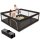 Babyeap Baby Playpen 50"x50" Black