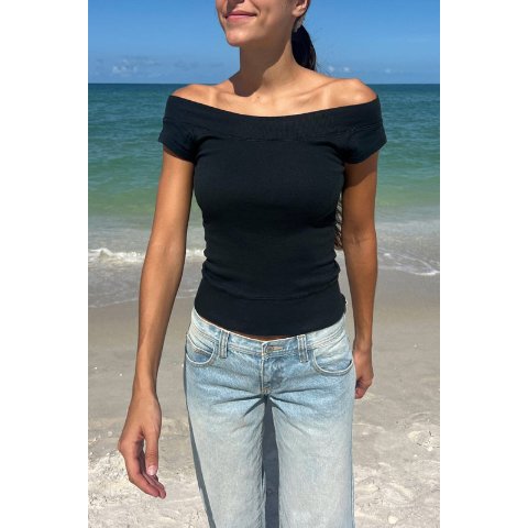 Ginny Cotton Short Sleeve Top