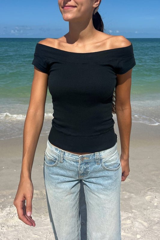 Ginny Cotton Short Sleeve Top