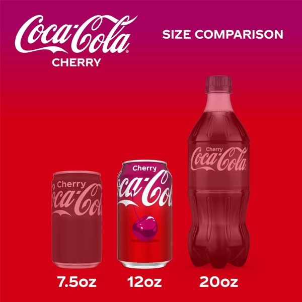 Cherry Coke 12 Cans