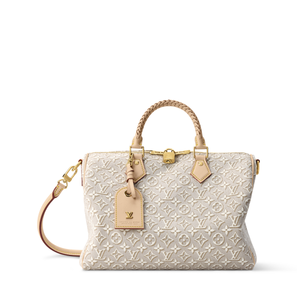Speedy Soft 30 Jacquard Handbag