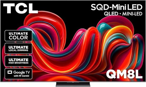 65QM8L 量子点Mini-LED电视 65英寸