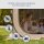 East Oak Pop Up Screen Tent 6x6 FT Mosquito Net Beige