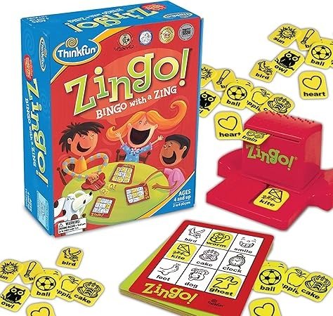 Zingo Bingo Preschool Board Game 97700