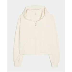 Hollister Waffle 拉链卫衣 女款