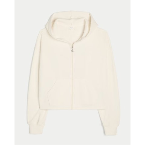 HollisterWomen s Waffle Zip-Up Hoodie