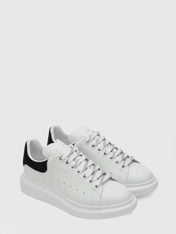 Oversize Leather Sneakers 553770WIAIH White