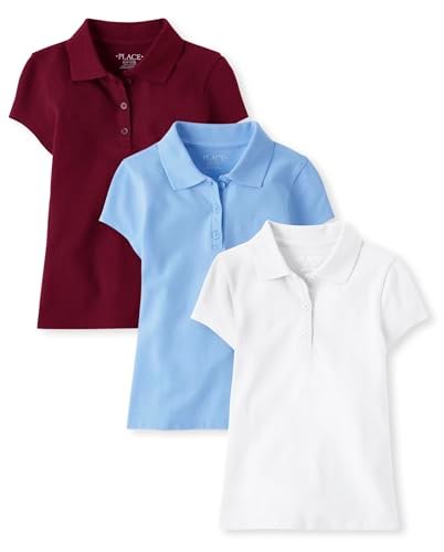 TheChildren’sPlace The Children’s Place Kids Short Sleeve Pique Polo Multipack