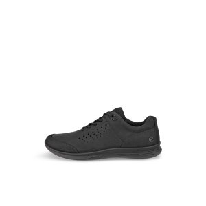 ECCO Exceed 男士黑色牛巴革鞋