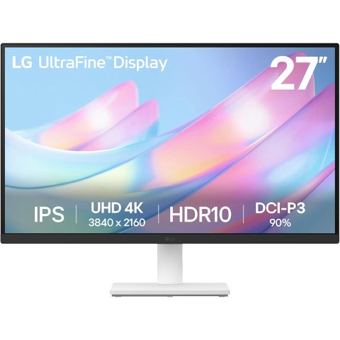 27US500-W 4K 超清IPS显示器 27英寸 白色