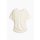  Women's Cream Draped Jersey Top