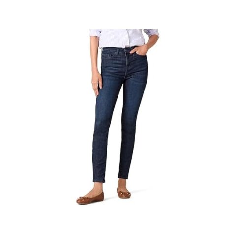 Amazon Essentials 女士高腰紧身牛仔裤