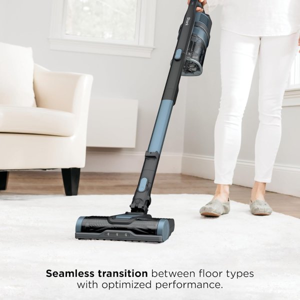Shark Cordless Stick Vacuum IX141AMZ XL Dust Cup Ice Blue