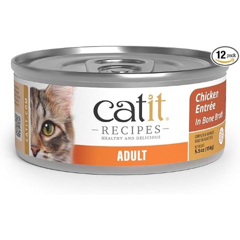 Catit 鸡肉高蛋白猫罐头 5.5盎司