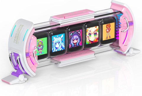 Divoom Times gate ピンク ほぼ未使用 Divoom Times Gate Digital Clock Pink $98.79