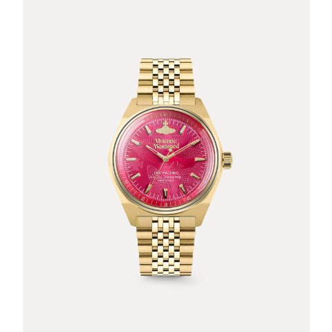 Vivienne WestwoodLady Sydenham 金色腕表 39mm