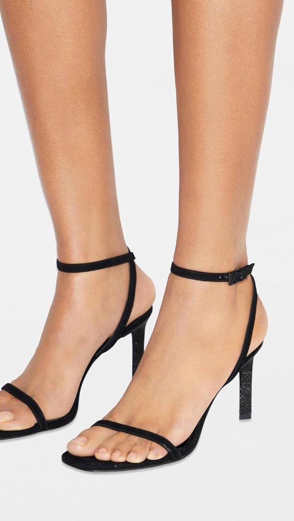  Women's Pave Heel Sandals 85mm