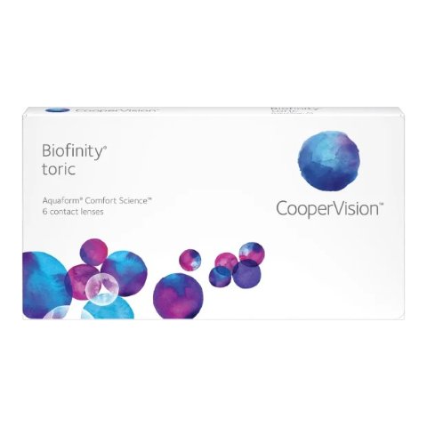 CooperVisionBiofinity Toric 6pk Contact Lenses online | GlassesUSA