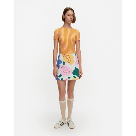 Marimekko Kukasta Skirt Light Green