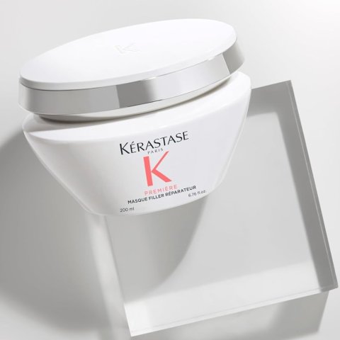 Premiere Hair Repair Mask | Intense Hydration & Strengthening | For Breakage & All Damaged Hair Types | Anti-Frizz & Smoothing | With Glycine and Peptides .