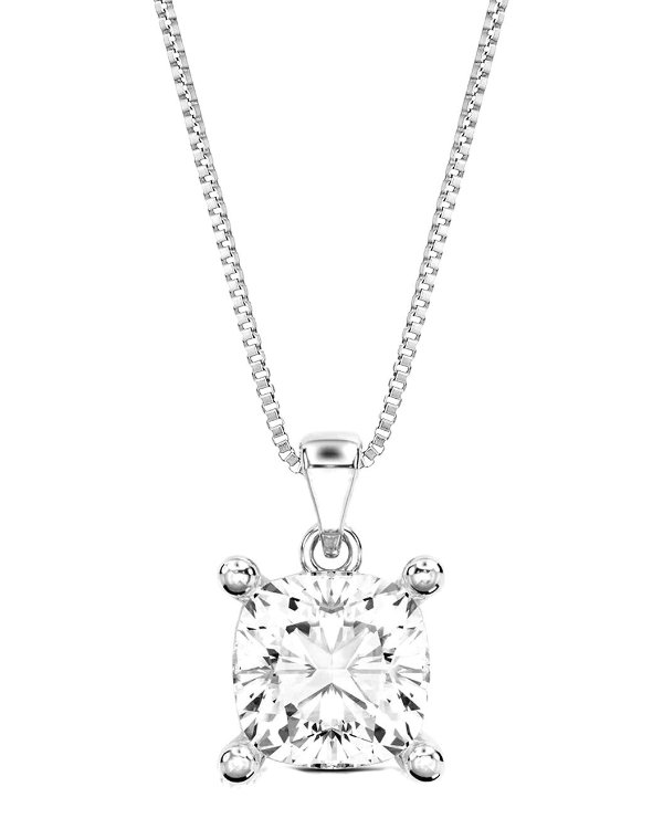14K Lab-Grown Diamond Necklace 1.00 ct
