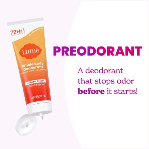 Lume Whole Body Deodorant Clean Tangerine 3.0oz