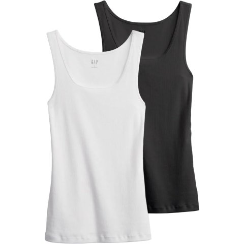 Women s Ribbed Tank Top 2-Pack